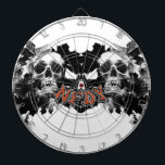 NFDY Tri Schädel Dartboard Dartscheibe<br><div class="desc">NFDY Tri Schädel Dartboard</div>