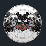 NFDY Tri Schädel Dartboard Dartscheibe<br><div class="desc">NFDY Tri Schädel Dartboard</div>