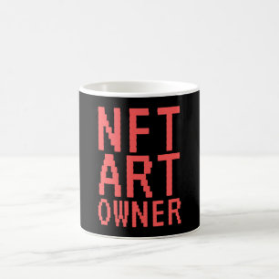 NFT Art Owner Non-Fungible Token Kaffeetasse
