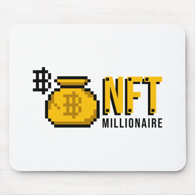 NFT Crypto art Bossica Mouse Pad Mousepad (Vorne)