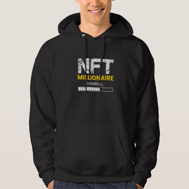 Nft Millionaire Loading Hoodie (Vorderseite)