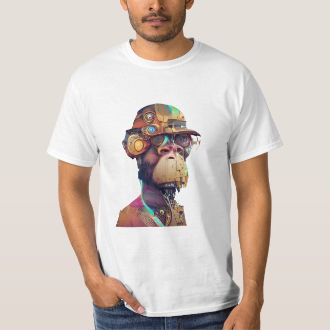 NFT Monkey T - Shirt (Vorderseite)