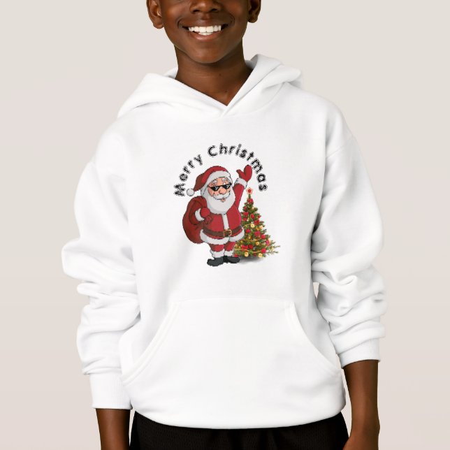 NFT Santa Claus Weihnachten Hoodie (Vorderseite)
