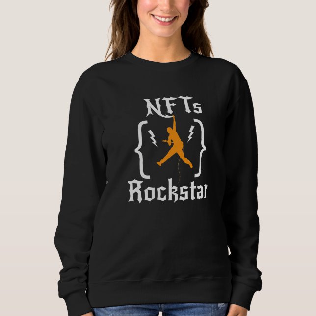 Nfts Rockstar Sweatshirt (Vorderseite)