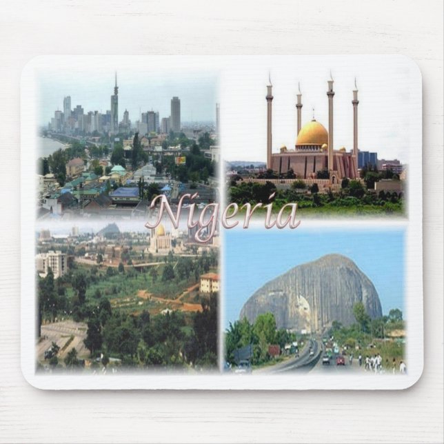 NG Nigeria - Abuja - Mousepad (Vorne)