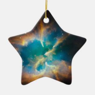 NGC 2818 Planetennebel Keramikornament