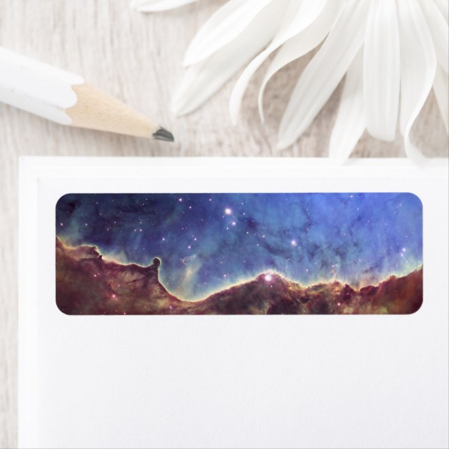 NGC 3324 Brown and Blue Celestial Foto (Insitu)