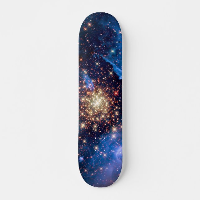 NGC 3603 Star Cluster - NASA Hubble Space Foto Skateboard (Vorne)