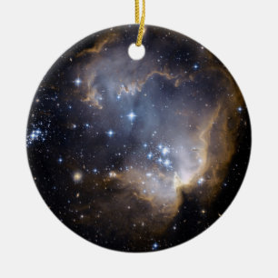 NGC 602 helle Sterne NASA Keramik Ornament