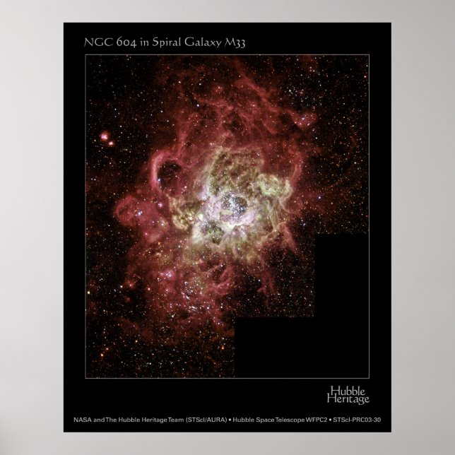 NGC 604 POSTER (Vorne)