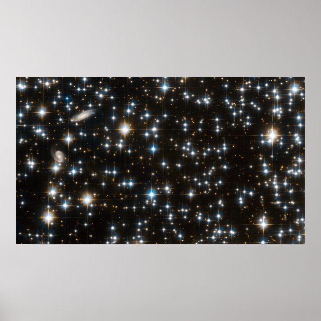 NGC 6791 - ACS-Feld mit vollem Hubble-Anschluss Poster (Vorne)