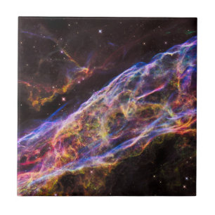 Ngc 6960, Der Raum-Nebel der Hexe. Fliese
