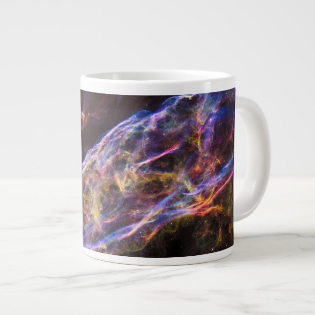 Ngc 6960, Der Raum-Nebel der Hexe. Jumbo-Tasse (Vorderseite Rechts)