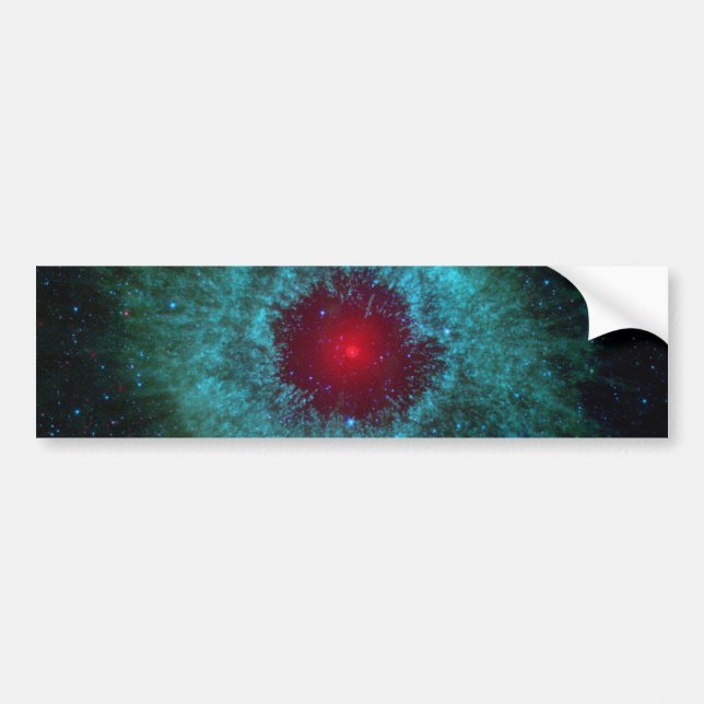NGC 7293 The Helix Nebula NASA Autoaufkleber (Vorne)
