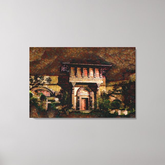 NGHT en toile SHANGRI-LA (Recto)