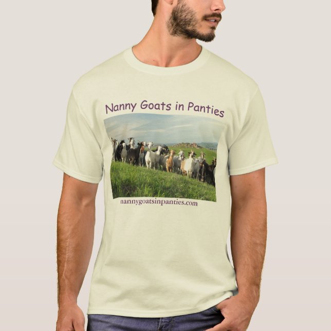 NGIP URL auf Rückseite (helle Farben) T-Shirt (Vorderseite)