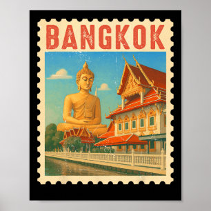 Ngkok Thailand-Reiseandenken Buddha Thailand Gif Poster