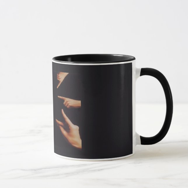 NGSIS Öl-Malerei-Tasse Tasse (Rechts)