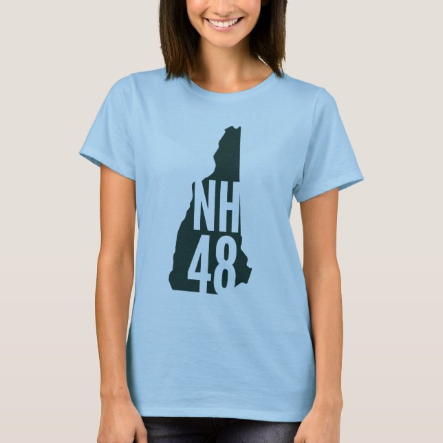 NH48 Liste T - Shirt für Frauen (Vorderseite)