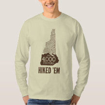 NH 4000 Footers Hiked Long Sleeve T - Shirt (braun
