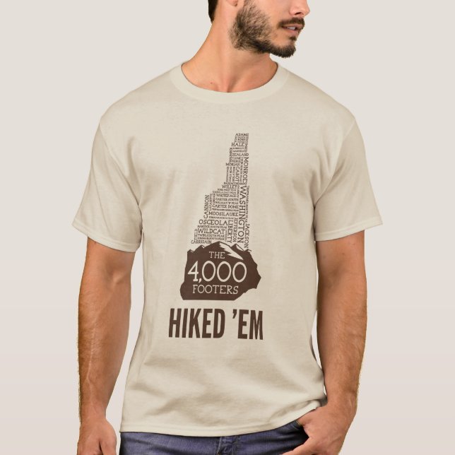 NH 4000 Footers Hiked Long Sleeve T - Shirt (braun (Vorderseite)