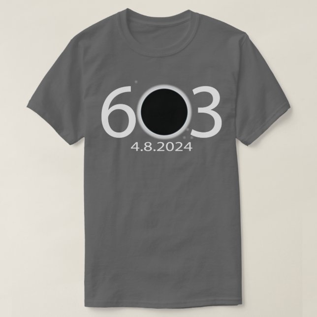 NH 603 Solar Eclipse T-Shirt (Design vorne)