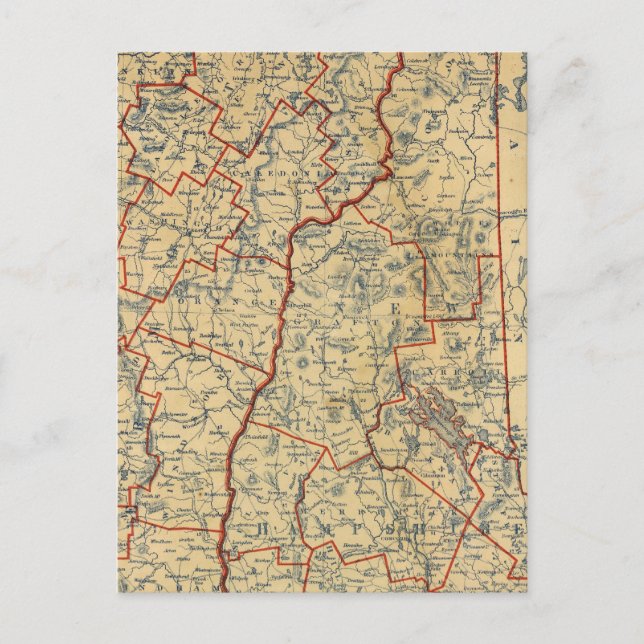 NH, Vt Postkarte (Vorderseite)