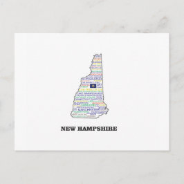 NH WORD STAAT POSTKARTE