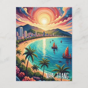 Nha Trang Vietnam Reise Postkarte