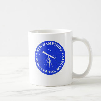 NHAS schlichte weiße Tasse