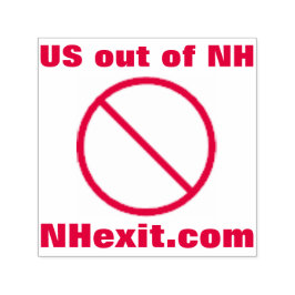 NHexit.com Briefmarke Permastempel