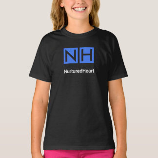 NHI Kids Black Tshirt mit Logo