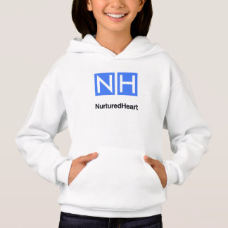 NHI Kids White Pullover Sweat - shirt à capuche av