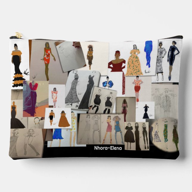 Nhora-Elena Designs Accessory Pouch Zubehörtasche (Vorderseite)