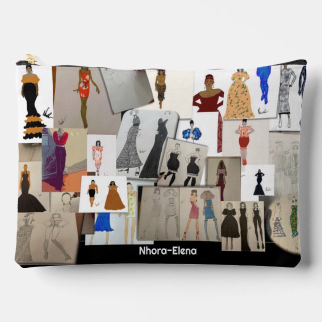 Nhora-Elena Designs Accessory Pouch Zubehörtasche (Vorderseite)