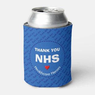 NHS danke Ihnen Gesundheitshelden KUSTOMIZABLE Dosenkühler