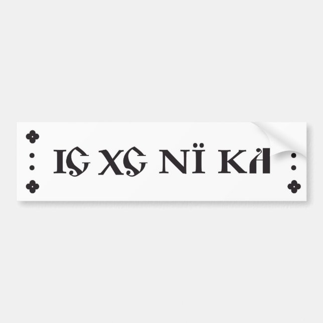 Ni-Ka-Autoaufkleber IC xc dunkelgrau/Schwarzes Autoaufkleber (Vorne)
