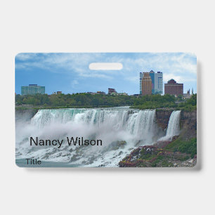 Niagara Fälle auf der kanadischen Seite  Ausweis