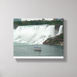 Niagara Fälle auf der kanadischen Seite Leinwanddruck