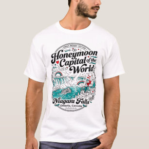 Niagara Fälle Ontario Kanada Hochzeitsreise Haupts T-Shirt