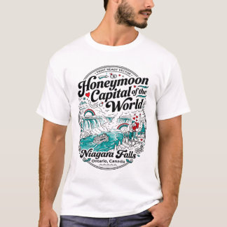 Niagara Fälle Ontario Kanada Hochzeitsreise Haupts T-Shirt