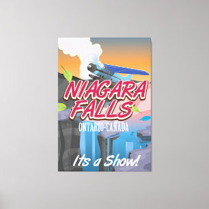 Niagara Fälle Ontario Kanada Reiseplakat Leinwanddruck