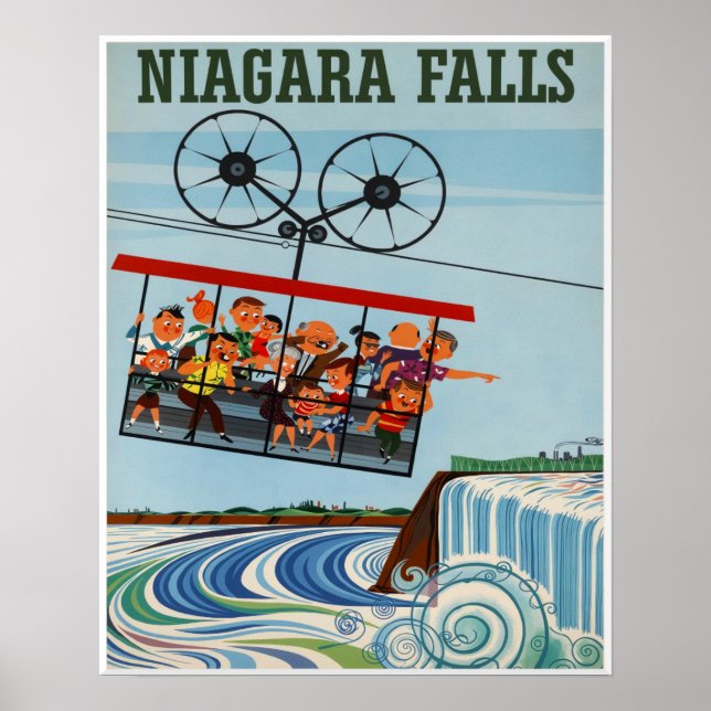 Niagara-Fälle Plakat (Vorne)