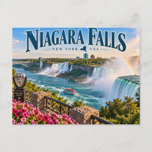 Niagara-Fälle Postkarte