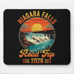 Niagara Fälle Roadtrip 2026 Sommerferien Familie Mousepad