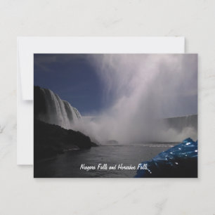 Niagara Fälle und Hufeisenfälle Postkarte