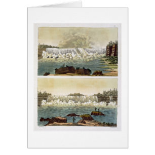 Niagara Falls, 1818 (Farbstich)