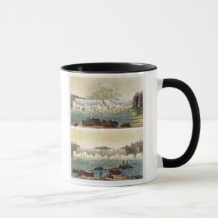 Niagara Falls, 1818 (Farbstich) Tasse