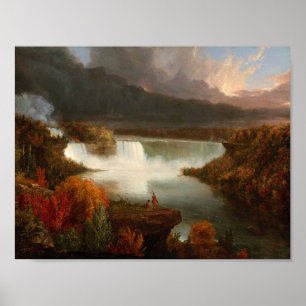 Niagara Falls (1830) — Thomas Cole Print Poster