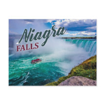 Niagara Falls 90er Jahre Style Postcard